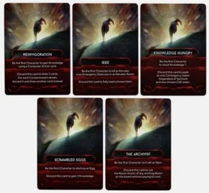 Nemesis Lockdown Achievement Promo 5 Card Board Game Expansion Awaken Realms - Picture 1 of 5