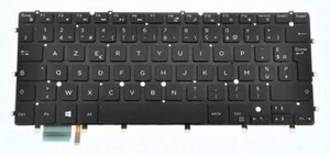 DELL MMYV4 XPS 13 9360 9350 9343 Inspiron 15 7547 7548 French Keyboard - Picture 1 of 1