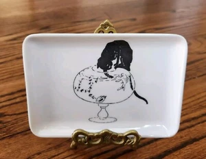 NEU About Cats Vintage Melamin Tablett Theophile Steinlen MMA 6 x 4" Teller - Bild 1 von 5