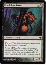 Rendclaw Trow *PLAYSET* Magic MtG x4 Eventide SP