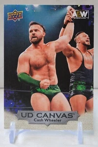 2023 Upper Deck AEW All Elite Wrestling Cash Wheeler #C30 UD Canvas - Picture 1 of 2