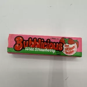 De colección imán de refrigerador 3D burbubicioso goma de fresa silvestre 1989 Arjon - Imagen 1 de 4