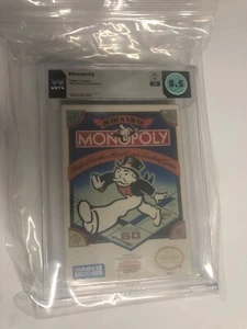 Monopoly Nintendo NES WATA Calificado 8.5 CIB SIN USAR, EN CAJA NO VGA CGC RARO - Imagen 1 de 2