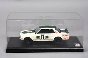 Kyosho Museum Collection 1/43 Nissan Skyline 2000 GT-R White/Green - Picture 1 of 6