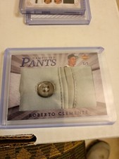 ROBERTO CLEMENTE 1/1 GAME USED PANTS PRESIDENTS CHOICE SOLITAIRE UPDATE