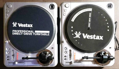 Vestax PDX-2000MK2 Pair Direct Drive DJ Turntable System PDX 2000 MK2 - Image 1 of 4