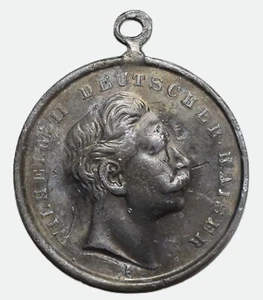 Antique Germany 1900 Medal Badge Medallion Token, Wilhelm II - Picture 1 of 5