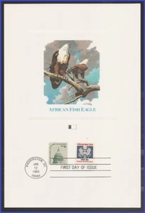 USA3 #O129 U/A FLEETWOOD PROOFCARD FDC Great Seal - Bild 1 von 1