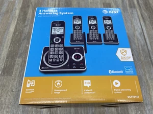 AT&T DLP72412 4HS Cordless Phone with Answering Machine BRAND NEW SEALED - Zdjęcie 1 z 6