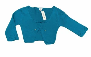 Neu mit Etikett Calvin Klein Damen 100 % Baumwolle Strick Cardigan Pullover - Größe M - Bild 1 von 6