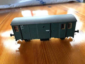 Bemo dreichsiger Pufferwagen G 171 grün DB - Bild 1 von 4