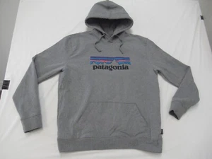 Patagonia P-6 Logo Uprisal grau Hoodie Herren Größe Large - Bild 1 von 10