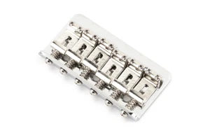 Fender 6-Saddle Hardtail Classic/Standard Series Bridge Assembly - Picture 1 of 1