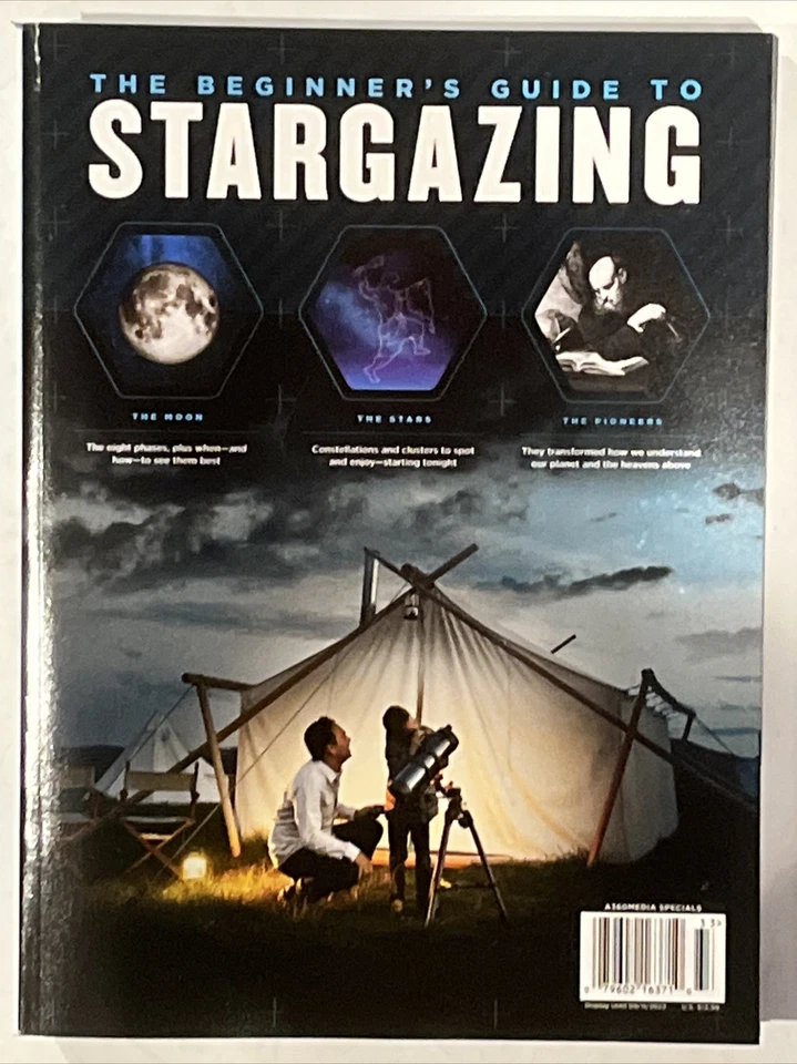 The Beginners Guide to Stargazing  2023 Moon Stars Pioneers Constellations - Image 1 of 1