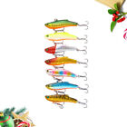 7 Pcs Minnow Fishing Lures Fishing Spoons Lures Crankbait Casting Sinker Spoon