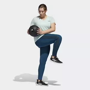 New Adidas Women’s Designed 2 Move 7/8 Training Fitted Tights (Plus Size) 4XL - Picture 1 of 9