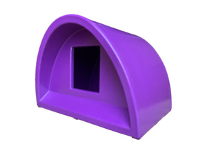 Venta de diciembre desde £ 47.00 púrpura impermeable al aire libre perrera/refugio De Gato