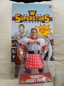WWE Superstars Series 6 "ROWDY" RODDY PIPPER New - Picture 1 of 1