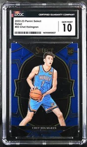 2022-23 Panini Select Retail Base Concourse RC OKC THUNDER CGC 10 - Bild 1 von 2