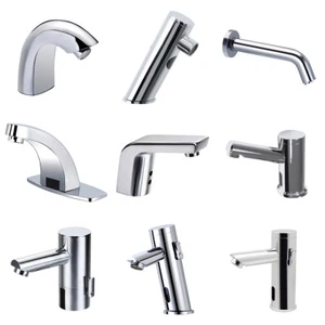 Sensor Grifo Automático Cromo Manos Libres Cascada Baño Cocina Diseño Moderno - Imagen 1 de 23