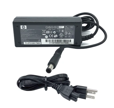 Cargador Original 65W HP AC DC Adaptador 18.5V 3.5A Modelo 608425-002 60993-001 OEM Foto 1 de 4