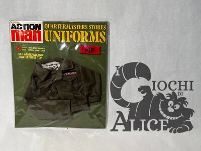 Palitoy action man Outfit uniforms - M.P. Armbamd And Battledress Top New Sealed - Immagine 1 di 4