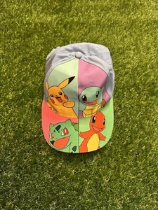 Pokemon Hat Adjustable Cap Light Blue Youth OSFA. - Picture 1 of 6