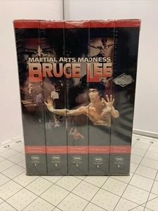 Bruce Lee Martial Arts Madness Collector VHS Box Set 1997 New Sealed - Picture 1 of 5