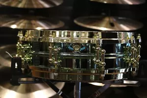 Ludwig Carl Palmer ""Venere"" rullante firmato ottone - Foto 1 di 5