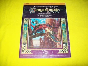 DL3 DRAGONS OF HOPE DRAGONLANCE DUNGEONS & DRAGONS AD&D TSR 9131 - 2 CON MAPA - Imagen 1 de 2