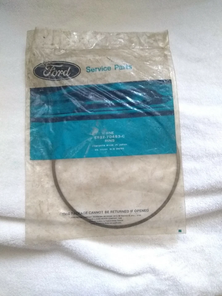 1989 - 1992 FORD PROBE MAZDA MX6 AUTOMATIC TRANSMISSION SNAP RING E92Z-7D483-C - Image 1 of 1