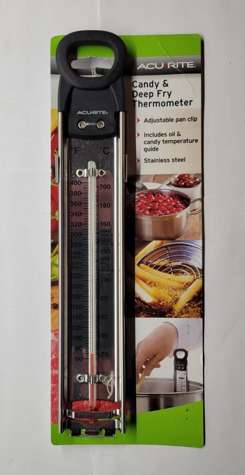 Chaney Instrument AcuRite Candy & Deep Fry Thermometer 00752