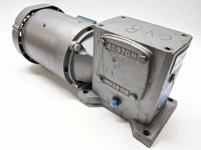 Motor de accionamiento transportador Boston Gear F721B30KB5J reductor de velocidad Leeson 114213.00 Foto 1 de 4