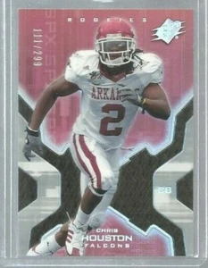 2007 SPx Silver Holofoil Rookies #105 Chris Houston RC 111/299 (ref56395) - Picture 1 of 1