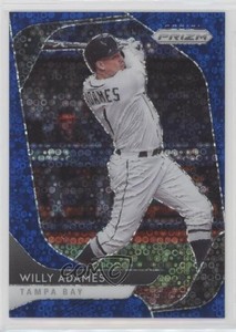2020 Panini Prizm Quick Pitch Blue Donut Circle Prizm /199 Willy Adames #5