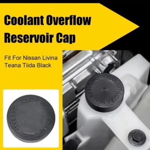 Coolant Overflow Reservoir Cap 21712-79900 Fit Livina Tiida Black A5A6 V5G6 U1Q4 - Picture 1 of 10