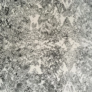 François Rouan — Affiche d'exposition au Musée d'Art Moderne — 37x60 cm. — 1975 - Bild 1 von 3