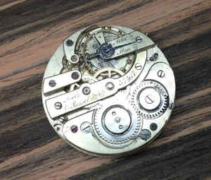 Hochwertiges C. ROSSEL Locle Taschenuhrwerk - Restauration / Reparatur - Bild 1 von 5