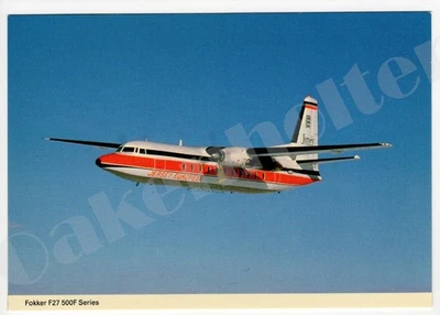 Dennis postcard - Jersey European Airways aircraft in flight - Image 1 of 2