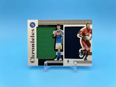 2019-20 Chronicles Serie A Double Coverage Hirving Lozano David Ospina Patch - Image 1 of 2