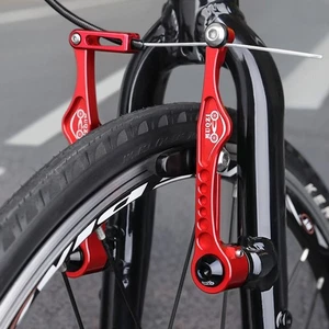 Aluminum Alloy Bike Brake Set Short/Long V Brake Caliper Set MTB - Picture 1 of 19