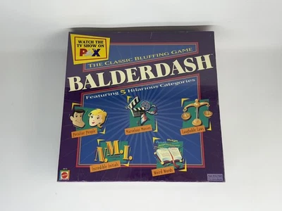Balderdash Board Game 2003 Mattel The Classic Bluffing Games By Gameworks  - Image 1 of 4