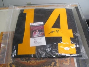 Maglia George Pickens Pittsburgh Steelers autografata con autenticazione NUOVA - Foto 1 di 6