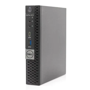 Dell OptiPlex 5070 Micro Desktop i7-9700T 2.00GHz 16GB 512GB SSD Windows 11 Pro - Picture 1 of 7