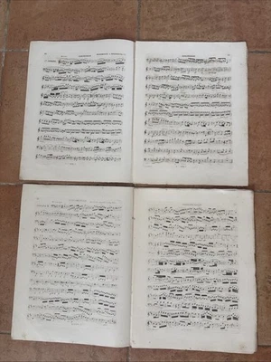 Ancienne Partition Musique/Ludwig Van Beethoven / Op 102/2 Sonates /Violoncelle - Photo 1/4