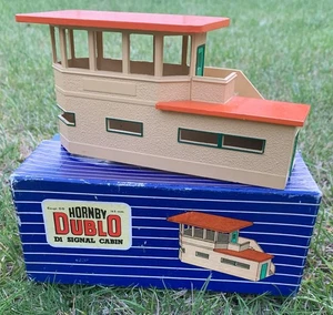 Hornby Dublo Metal D1 Signal Cabin – Boxed Train Model Vintage Toy FREE P+P - Picture 1 of 11