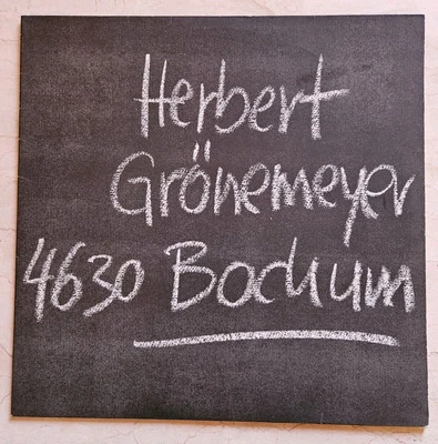 Herbert Grönemeyer – 4630 Bochum - EMI Records - Deutschland - 1984 - Bild 1 von 4