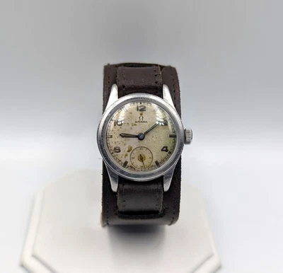OMEGA Military Issue 2165A Indian Civil Service Manual WW2 Watch - 1939 CS(I) - Image 1 of 4