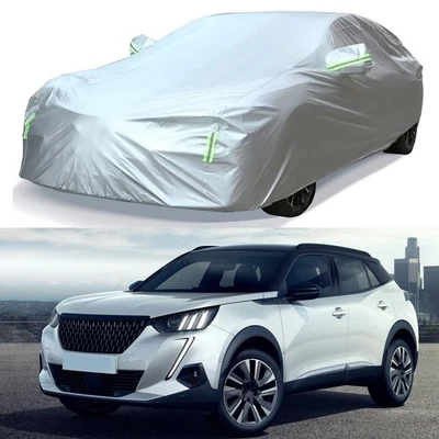 Cubierta de coche completa protección exterior agua lluvia sol resistente al polvo para Peugeot 2008 Foto 1 de 4