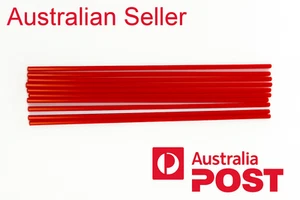Aerosol Spray Can Red Plastic Straws - Extension Tubes for Automotive Lubricants - Picture 1 of 3